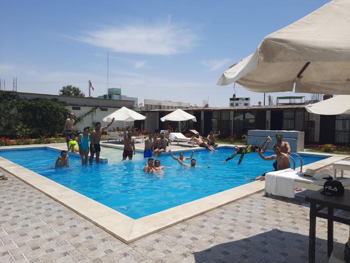 Hotel Lucero Paracas Exteriör bild